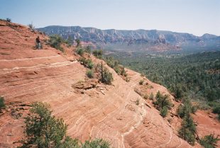Patterned Red Rock along Brinn's Mesa